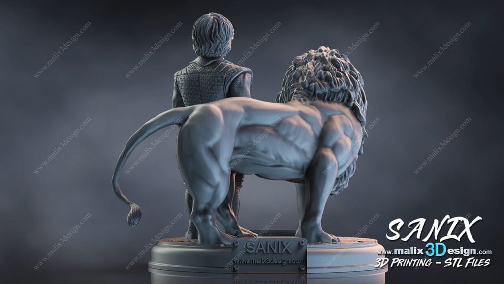 P站图纸印象馆 Sanix3d 权力的游戏 小恶魔提利昂 Sanix3d 权力的游戏 小恶魔提利昂