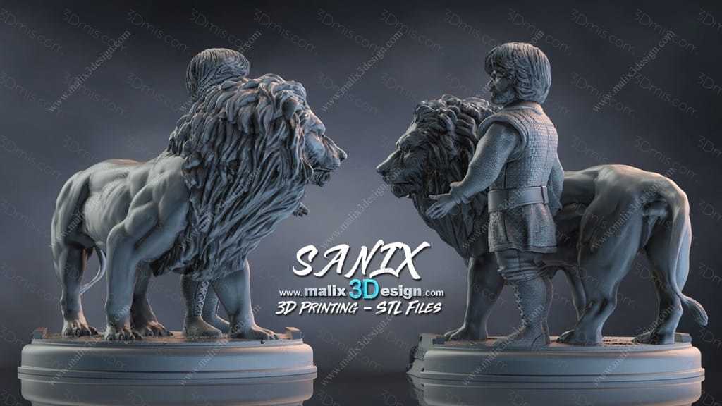 Sanix3d 权力的游戏 小恶魔提利昂