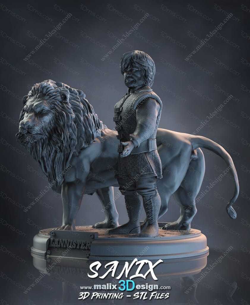 Sanix3d 权力的游戏 小恶魔提利昂