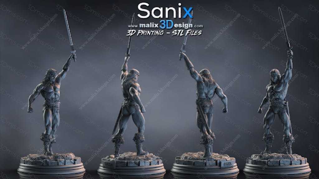 Sanix3d 野蛮人柯南