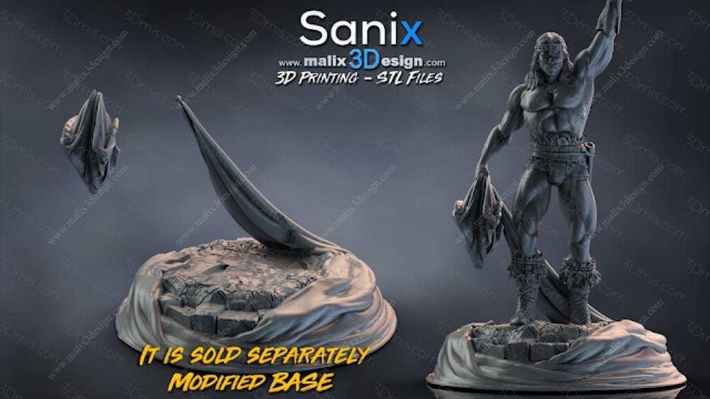 Sanix3d 野蛮人柯南