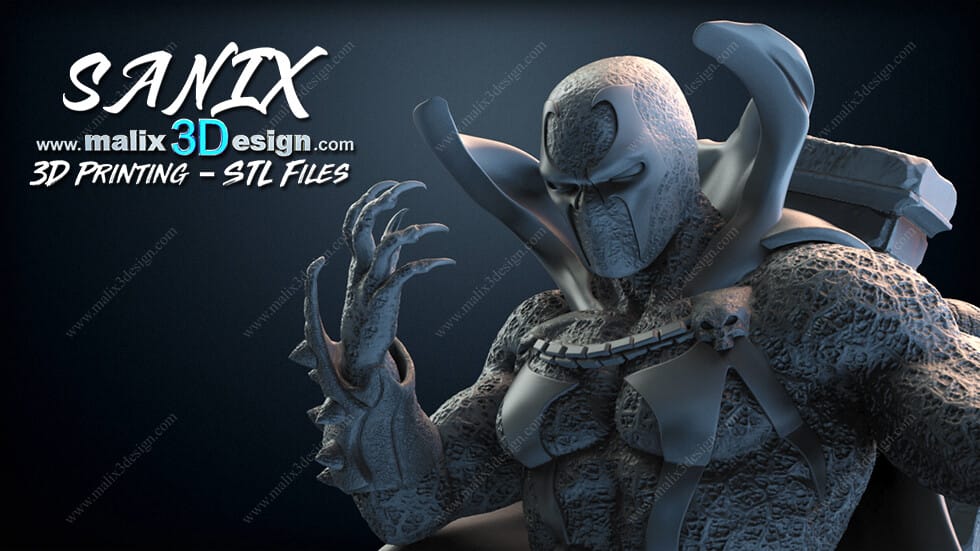 P站图纸印象馆 Sanix3d 再生侠 Sanix3d 再生侠