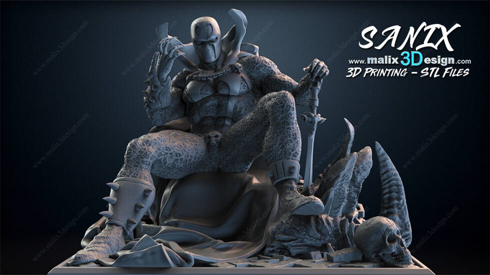 P站图纸印象馆 Sanix3d 再生侠 Sanix3d 再生侠