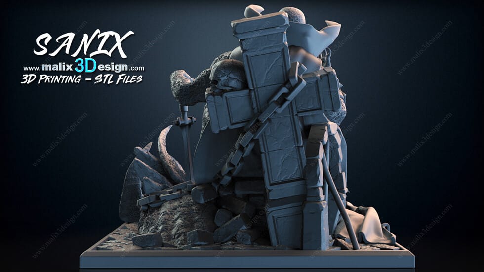 P站图纸印象馆 Sanix3d 再生侠 Sanix3d 再生侠