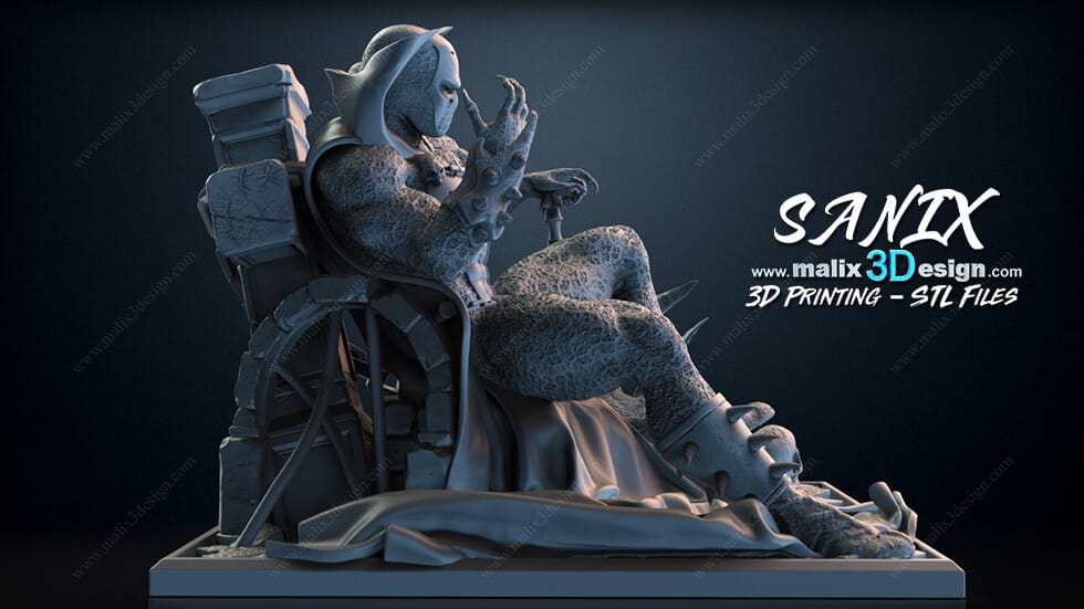 P站图纸印象馆 Sanix3d 再生侠 Sanix3d 再生侠