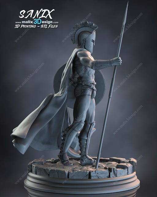 P站图纸印象馆 Sanix3d 斯巴达300勇士 斯巴达国王 Sanix3d 斯巴达300勇士 斯巴达国王
