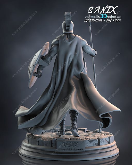 P站图纸印象馆 Sanix3d 斯巴达300勇士 斯巴达国王 Sanix3d 斯巴达300勇士 斯巴达国王