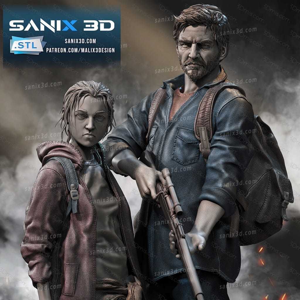 Sanix3d 最后生还者 乔尔和艾莉