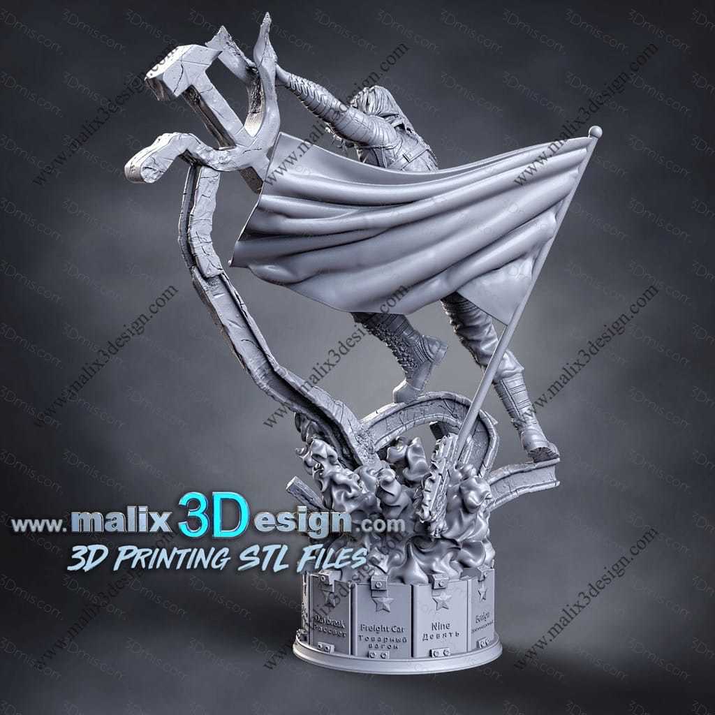 Sanix3d 漫威 冬日战士