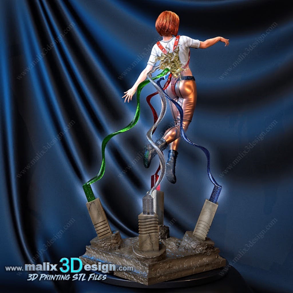 P站图纸印象馆 Sanix3d 第五元素 丽露 Sanix3d 第五元素 丽露