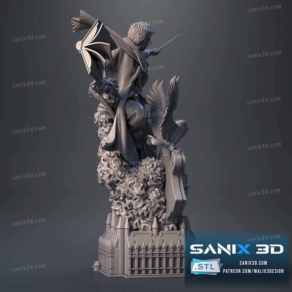 P站图纸印象馆 Sanix3d 哈利波特 Sanix3d 哈利波特