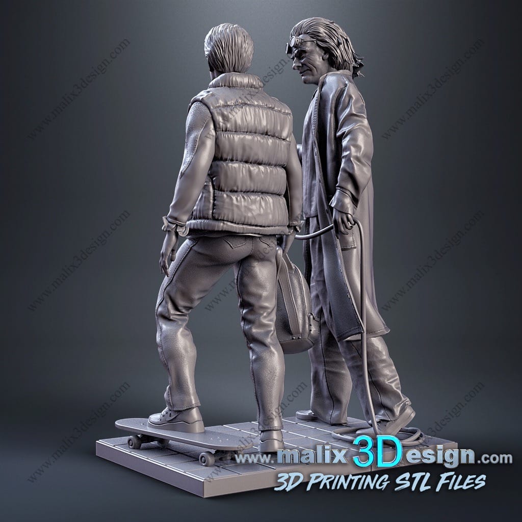 P站图纸印象馆 Sanix3d 回到未来 Sanix3d 回到未来