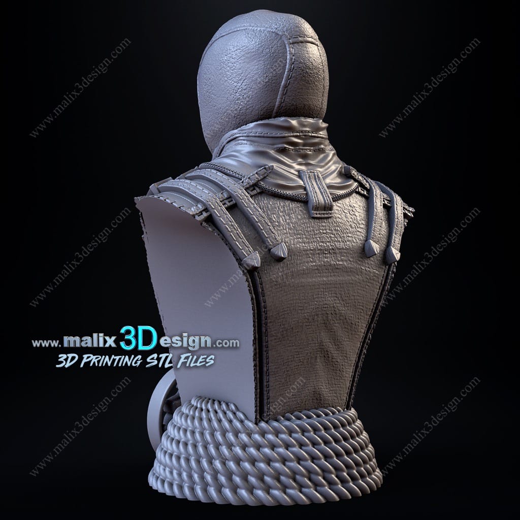 P站图纸印象馆 Sanix3d 真人快打 蝎子 Sanix3d 真人快打 蝎子