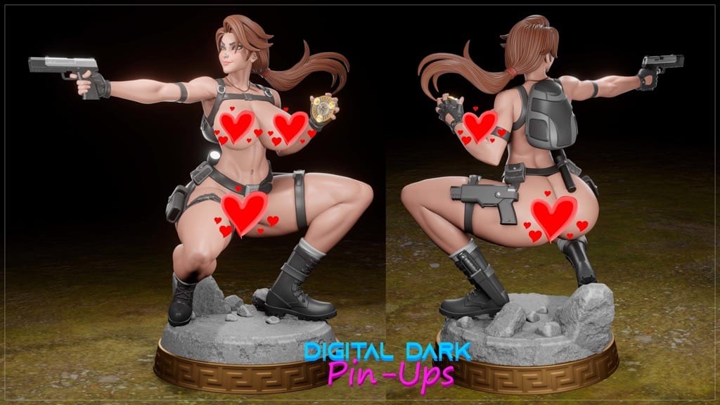 P站图纸印象馆 Digital Dark 古墓丽影 劳拉克劳馥 Digital Dark 古墓丽影 劳拉克劳馥