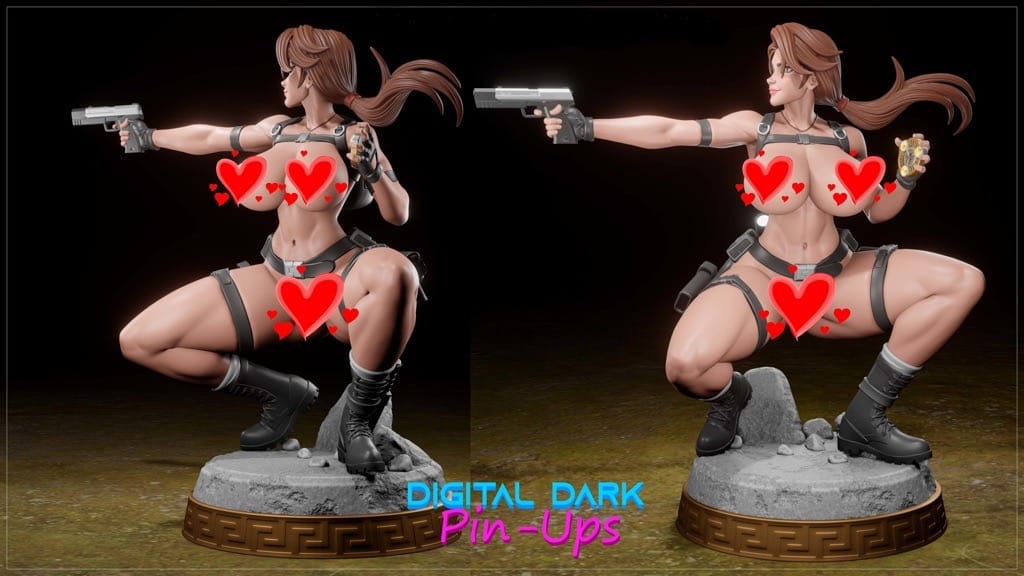 P站图纸印象馆 Digital Dark 古墓丽影 劳拉克劳馥 Digital Dark 古墓丽影 劳拉克劳馥