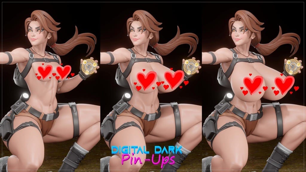 P站图纸印象馆 Digital Dark 古墓丽影 劳拉克劳馥 Digital Dark 古墓丽影 劳拉克劳馥