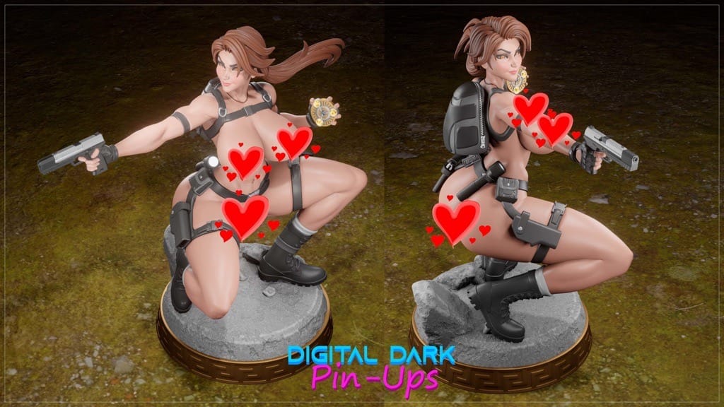 P站图纸印象馆 Digital Dark 古墓丽影 劳拉克劳馥 Digital Dark 古墓丽影 劳拉克劳馥