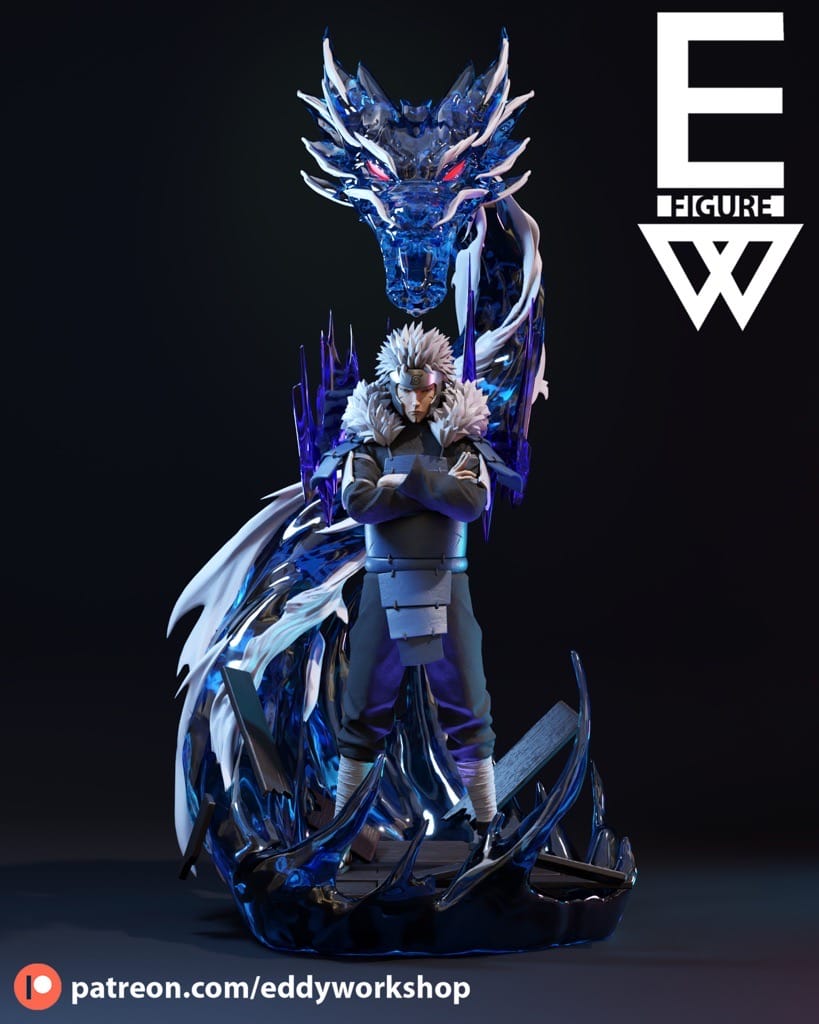 P站图纸印象馆 Eddy Workshop 火影忍者 千手扉间 Eddy Workshop 火影忍者 千手扉间