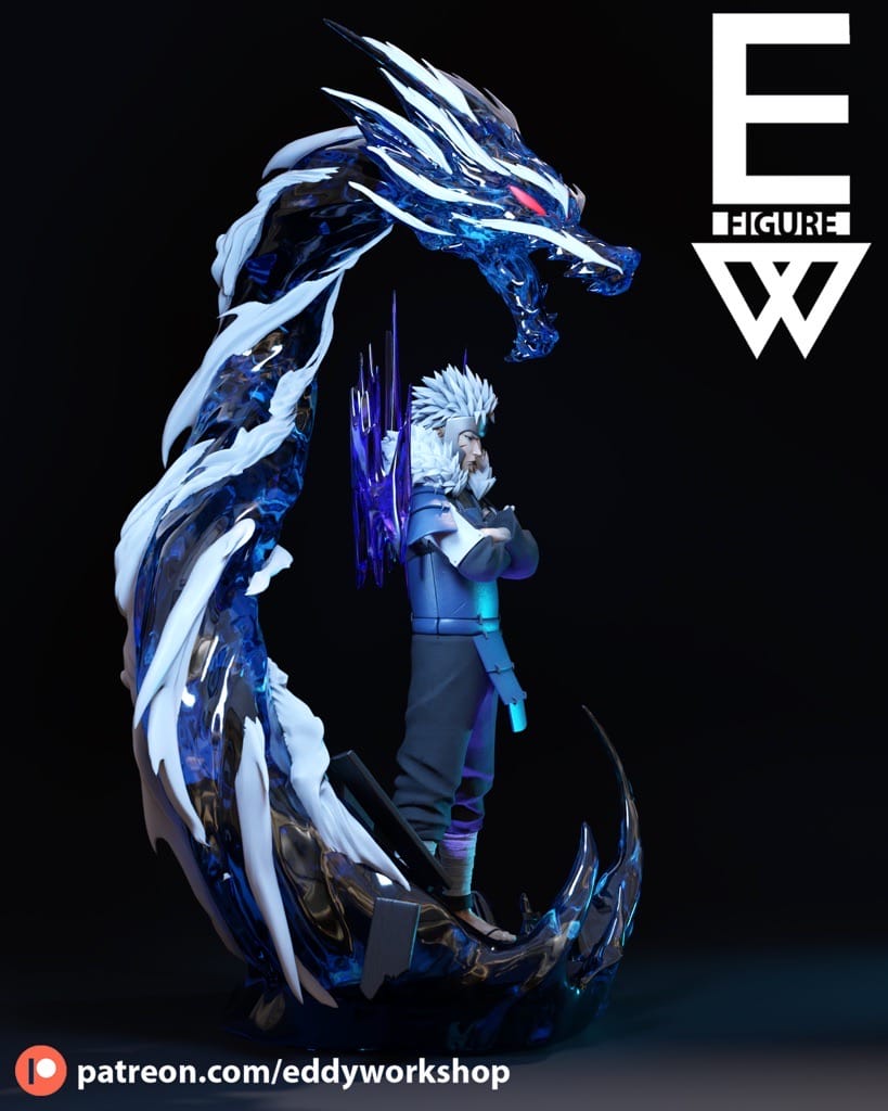 P站图纸印象馆 Eddy Workshop 火影忍者 千手扉间 Eddy Workshop 火影忍者 千手扉间