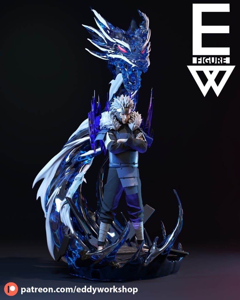 P站图纸印象馆 Eddy Workshop 火影忍者 千手扉间 Eddy Workshop 火影忍者 千手扉间