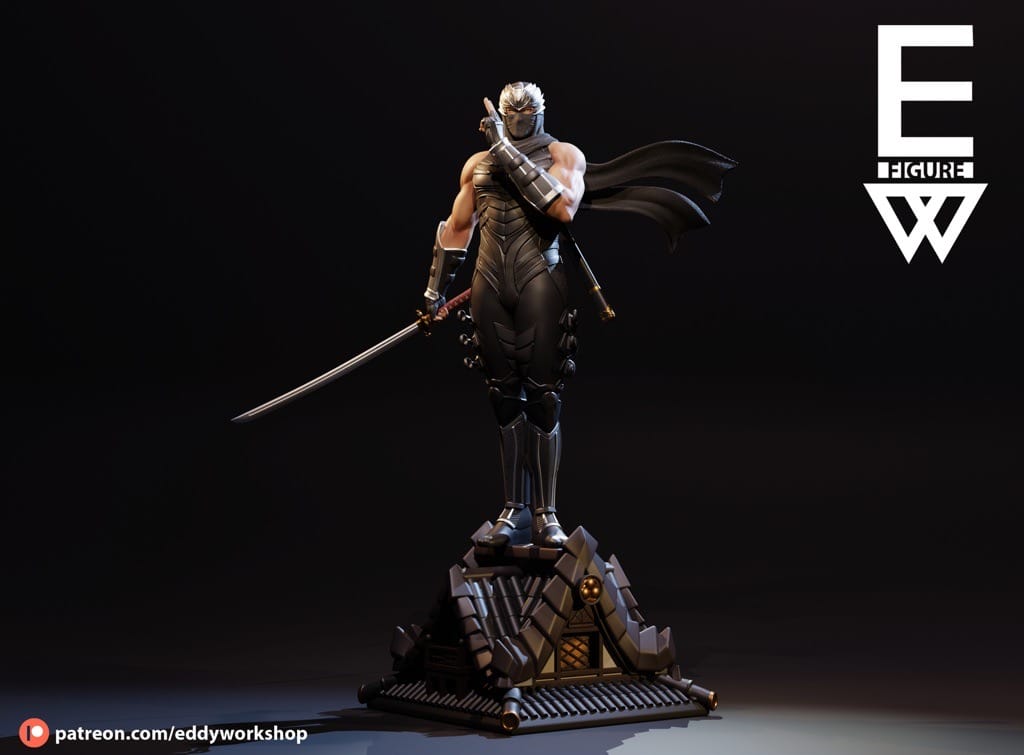 P站图纸印象馆 Eddy Workshop 忍者龙剑传 龙·隼 Eddy Workshop 忍者龙剑传 龙·隼