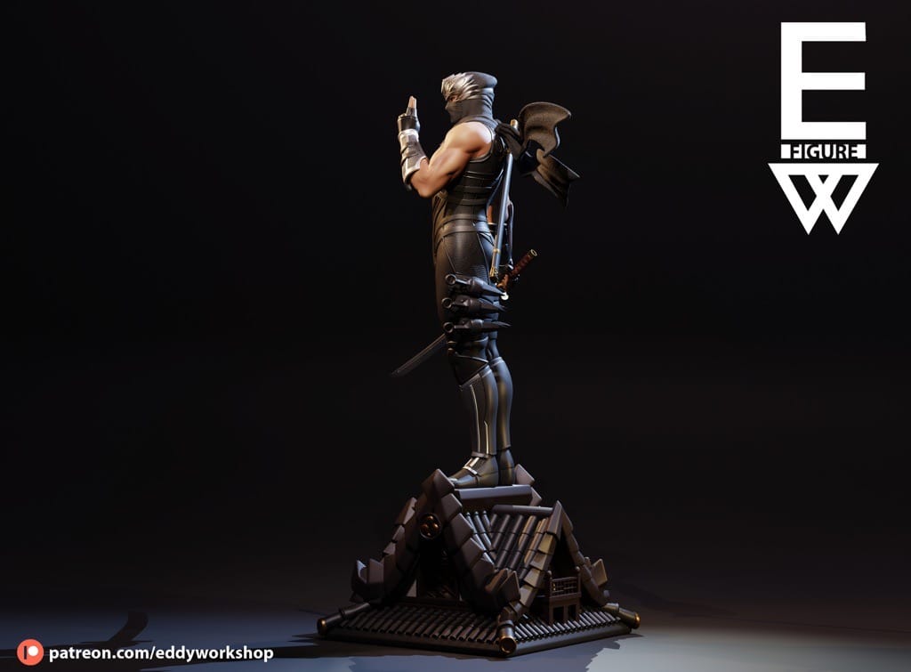 P站图纸印象馆 Eddy Workshop 忍者龙剑传 龙·隼 Eddy Workshop 忍者龙剑传 龙·隼