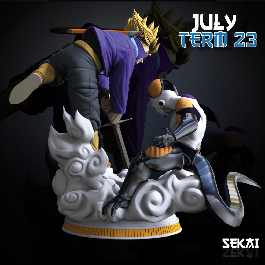 P站图纸印象馆 Sekai 龙珠 特兰克斯对弗利萨 Sekai 龙珠 特兰克斯对弗利萨