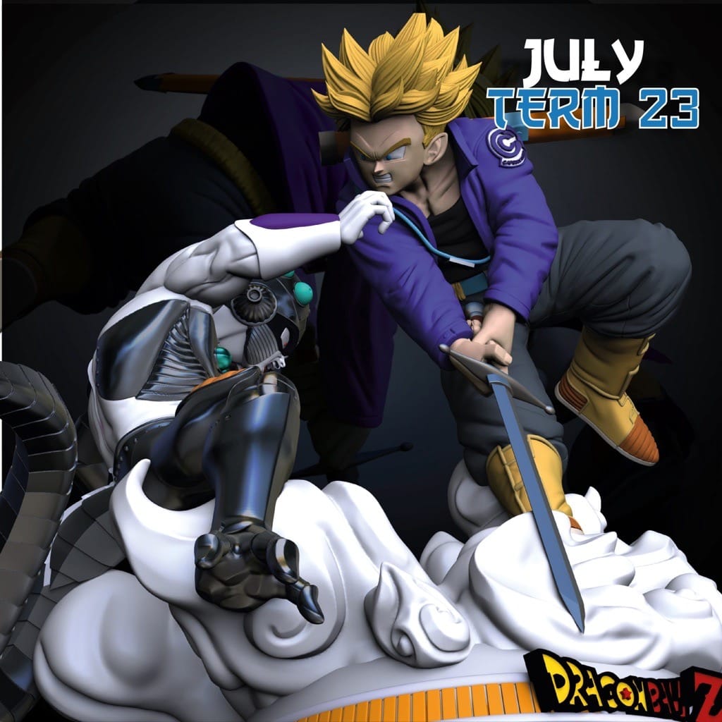 P站图纸印象馆 Sekai 龙珠 特兰克斯对弗利萨 Sekai 龙珠 特兰克斯对弗利萨