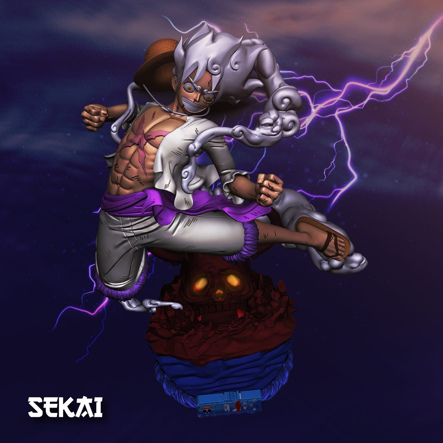 P站图纸印象馆 Sekai 海贼王 蒙奇·D·路飞 Sekai 海贼王 蒙奇·D·路飞