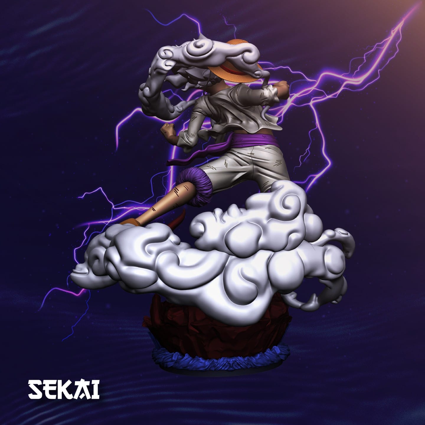 P站图纸印象馆 Sekai 海贼王 蒙奇·D·路飞 Sekai 海贼王 蒙奇·D·路飞