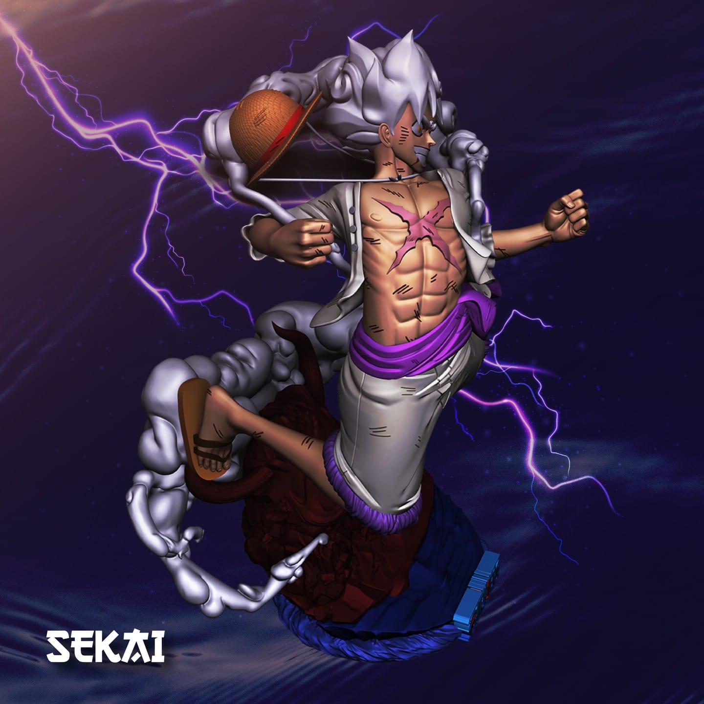 P站图纸印象馆 Sekai 海贼王 蒙奇·D·路飞 Sekai 海贼王 蒙奇·D·路飞