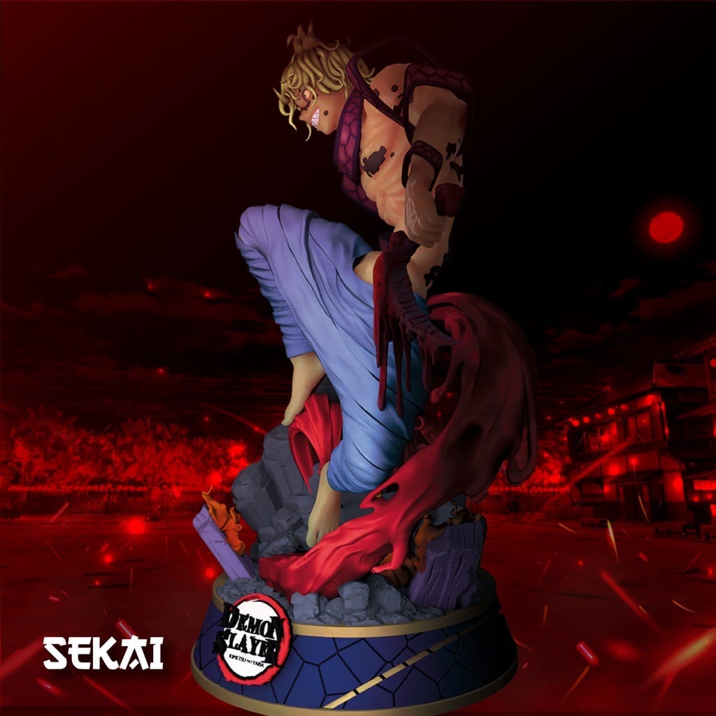 P站图纸印象馆 Sekai 鬼灭之刃 妓夫太郎 Sekai 鬼灭之刃 妓夫太郎