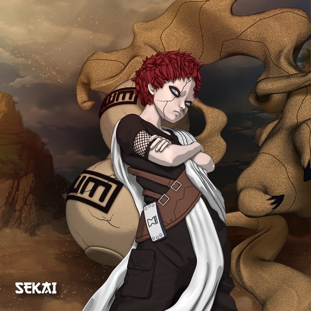 P站图纸印象馆 Sekai 火影忍者 加瑠罗 Sekai 火影忍者 加瑠罗