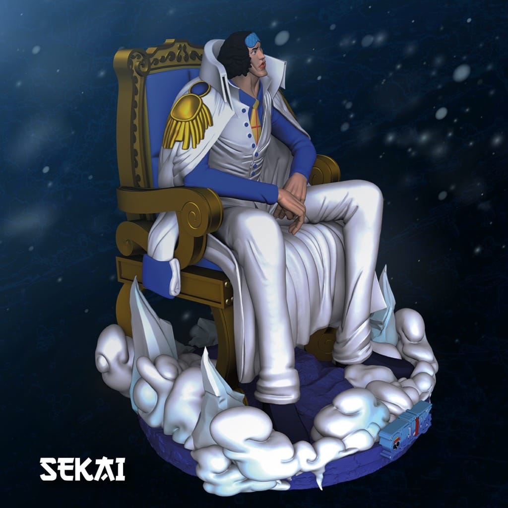 P站图纸印象馆 Sekai 海贼王 青雉 Sekai 海贼王 青雉