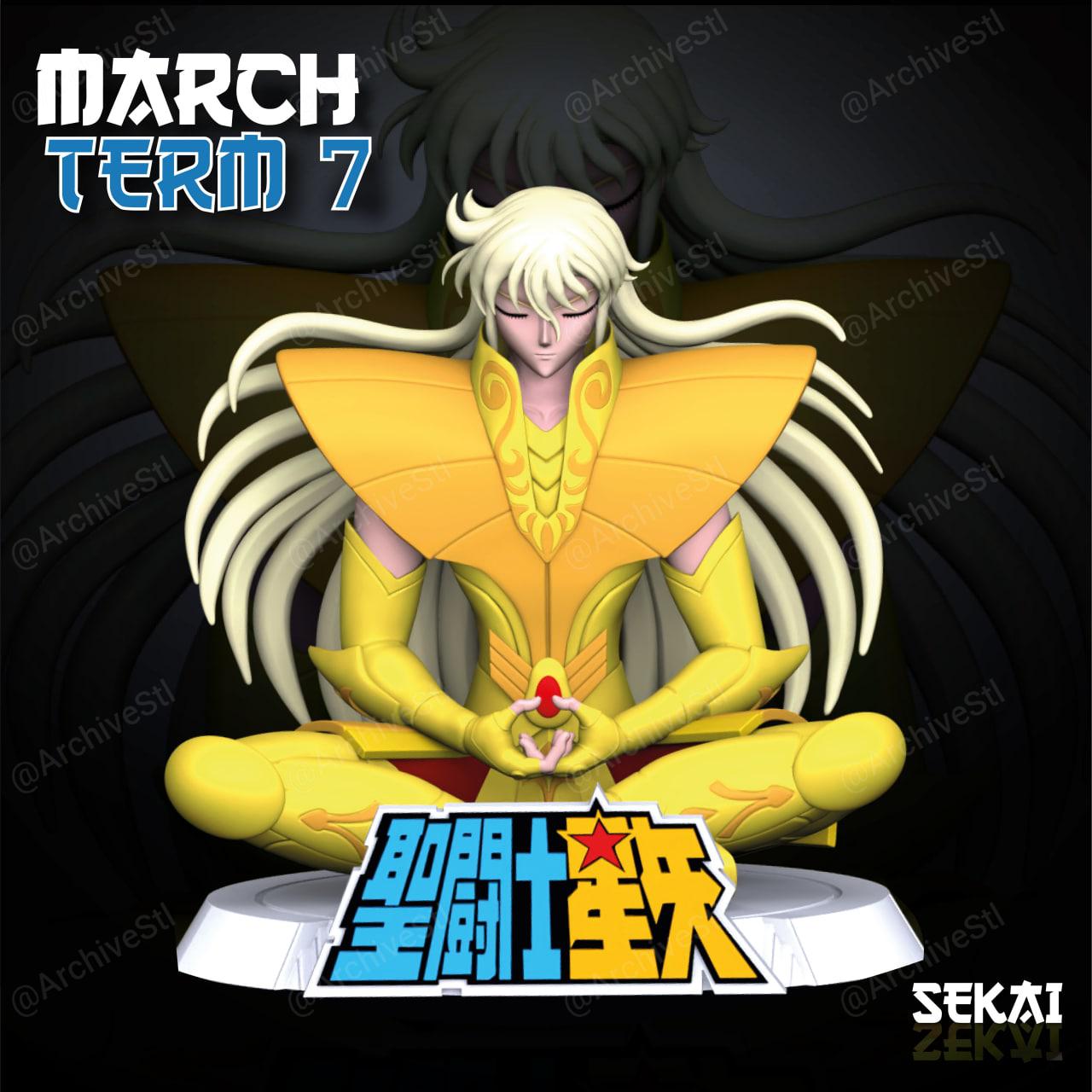 P站图纸印象馆 Sekai 圣斗士星矢 处女沙加 Sekai 圣斗士星矢 处女沙加