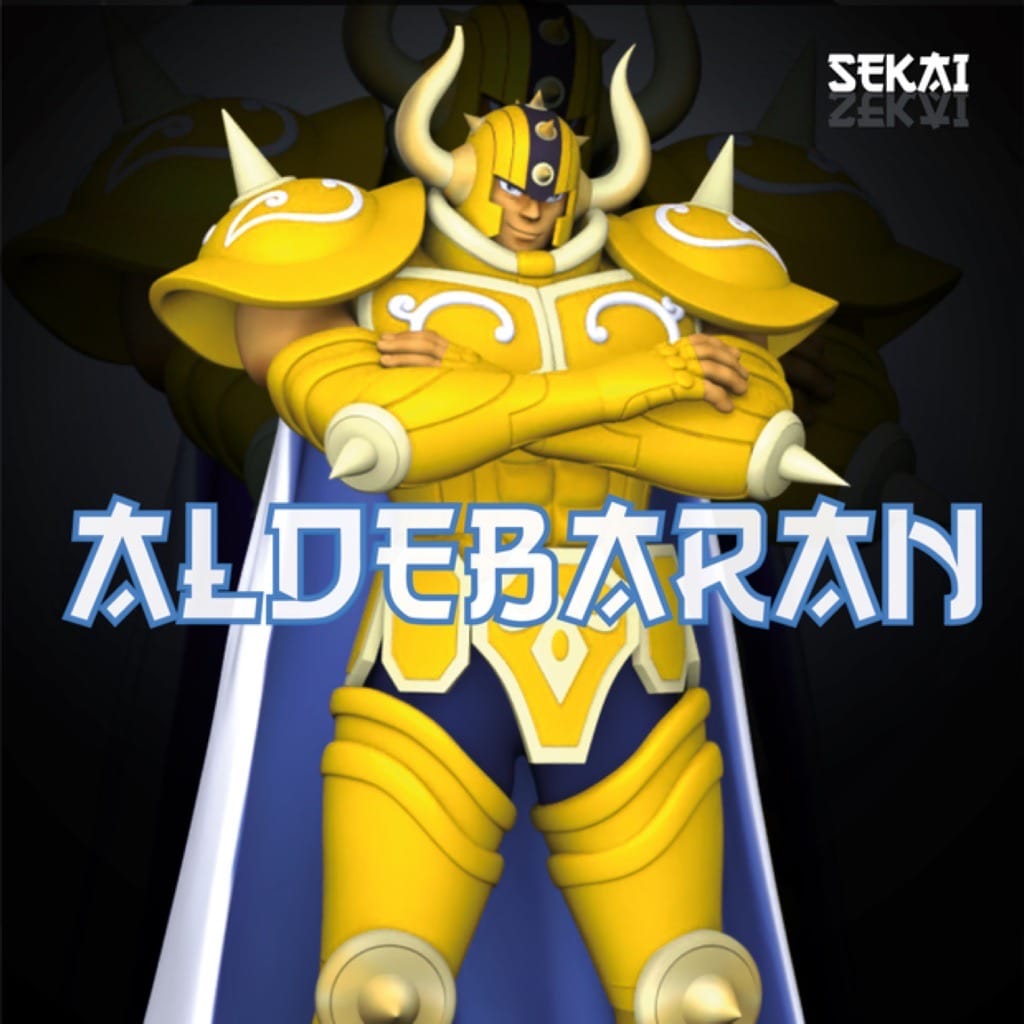 P站图纸印象馆 Sekai 圣斗士星矢 金牛阿鲁迪巴 Sekai 圣斗士星矢 金牛阿鲁迪巴