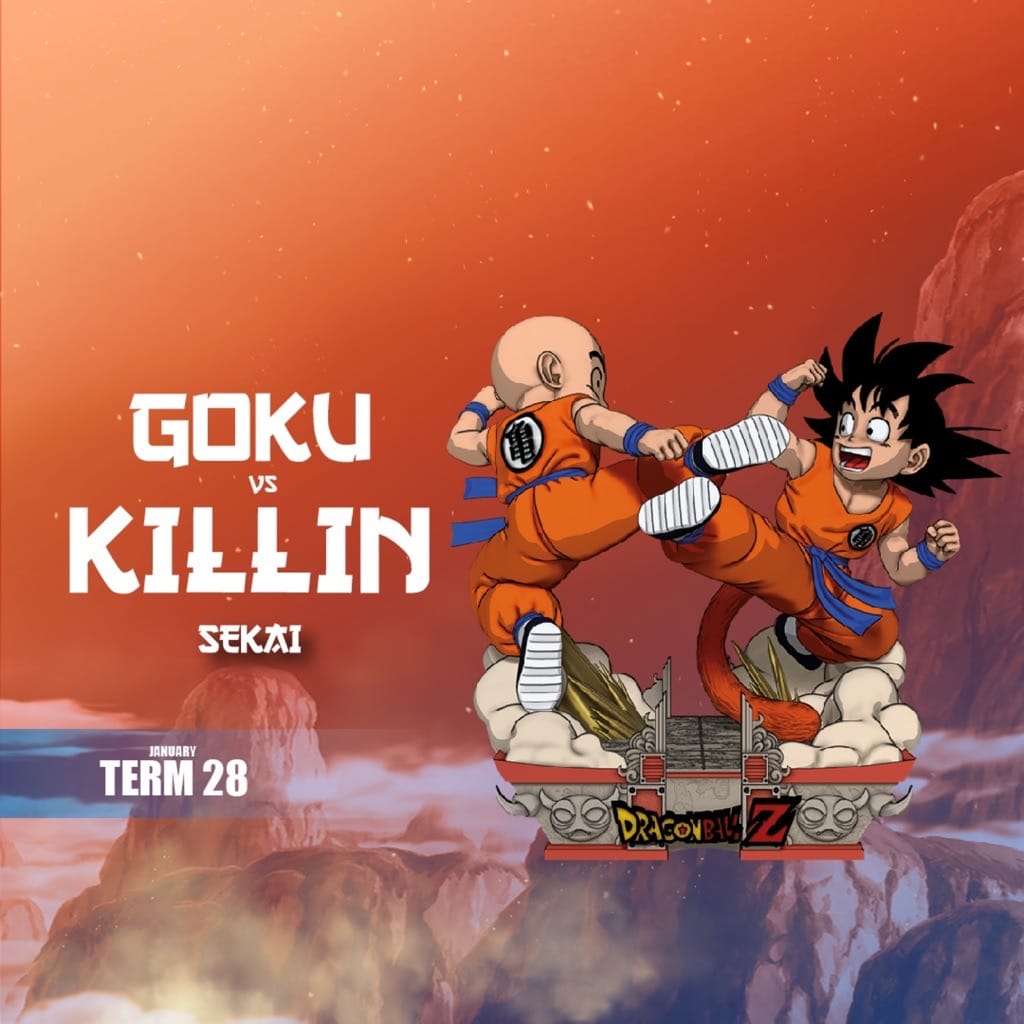 P站图纸印象馆 Sekai 龙珠 悟空对小林 Sekai 龙珠 悟空对小林