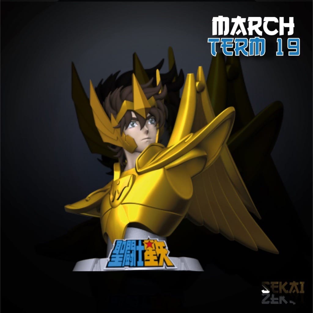 P站图纸印象馆 Sekai 圣斗士星矢 射手艾俄洛斯 Sekai 圣斗士星矢 射手艾俄洛斯