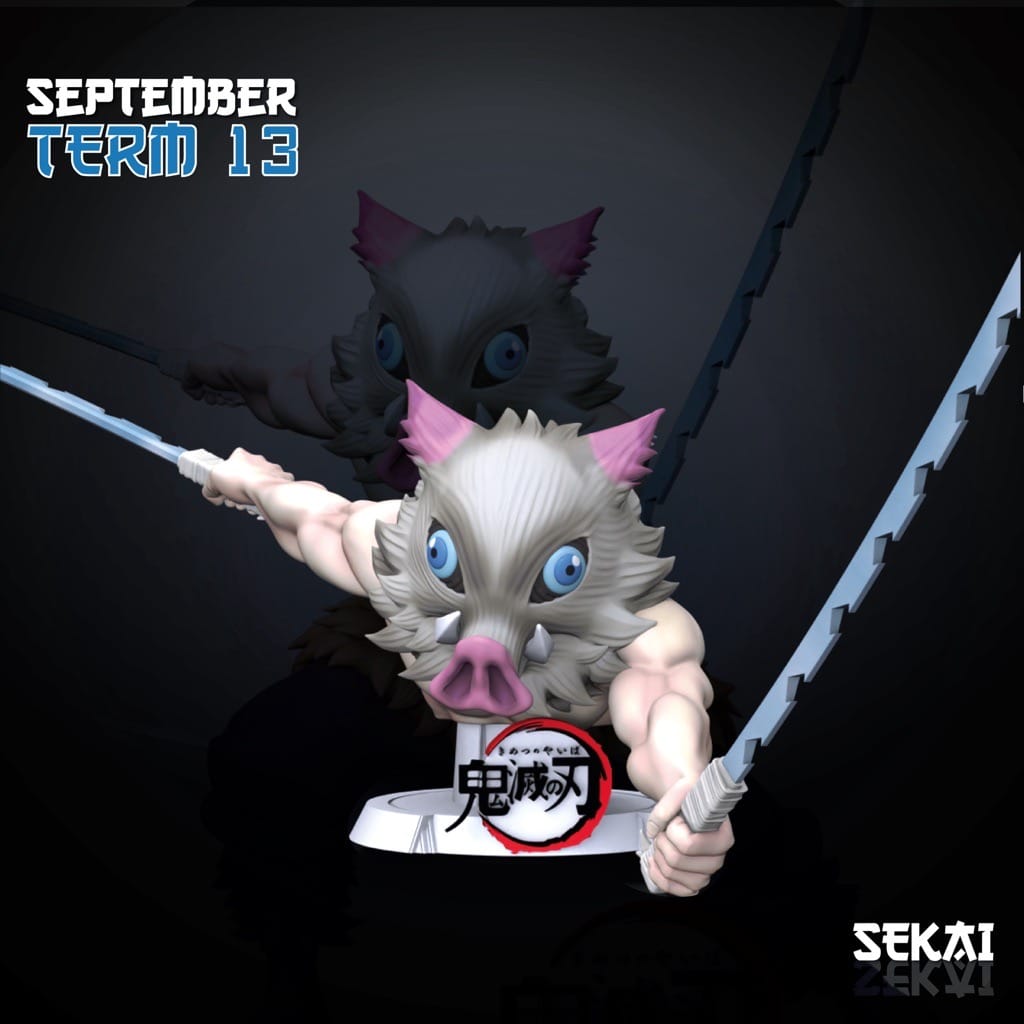 P站图纸印象馆 Sekai 鬼灭之刃 嘴平伊之助 Sekai 鬼灭之刃 嘴平伊之助