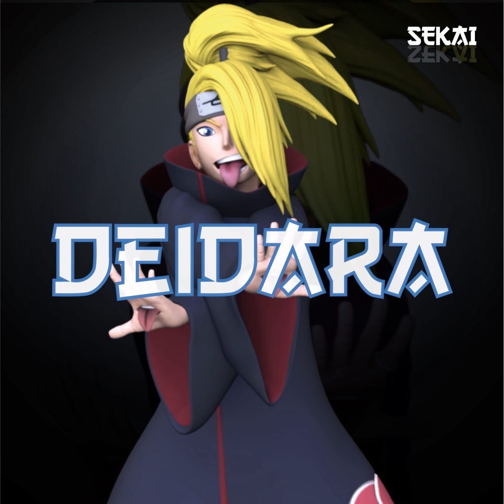 P站图纸印象馆 Sekai 火影忍者 迪达拉 Sekai 火影忍者 迪达拉