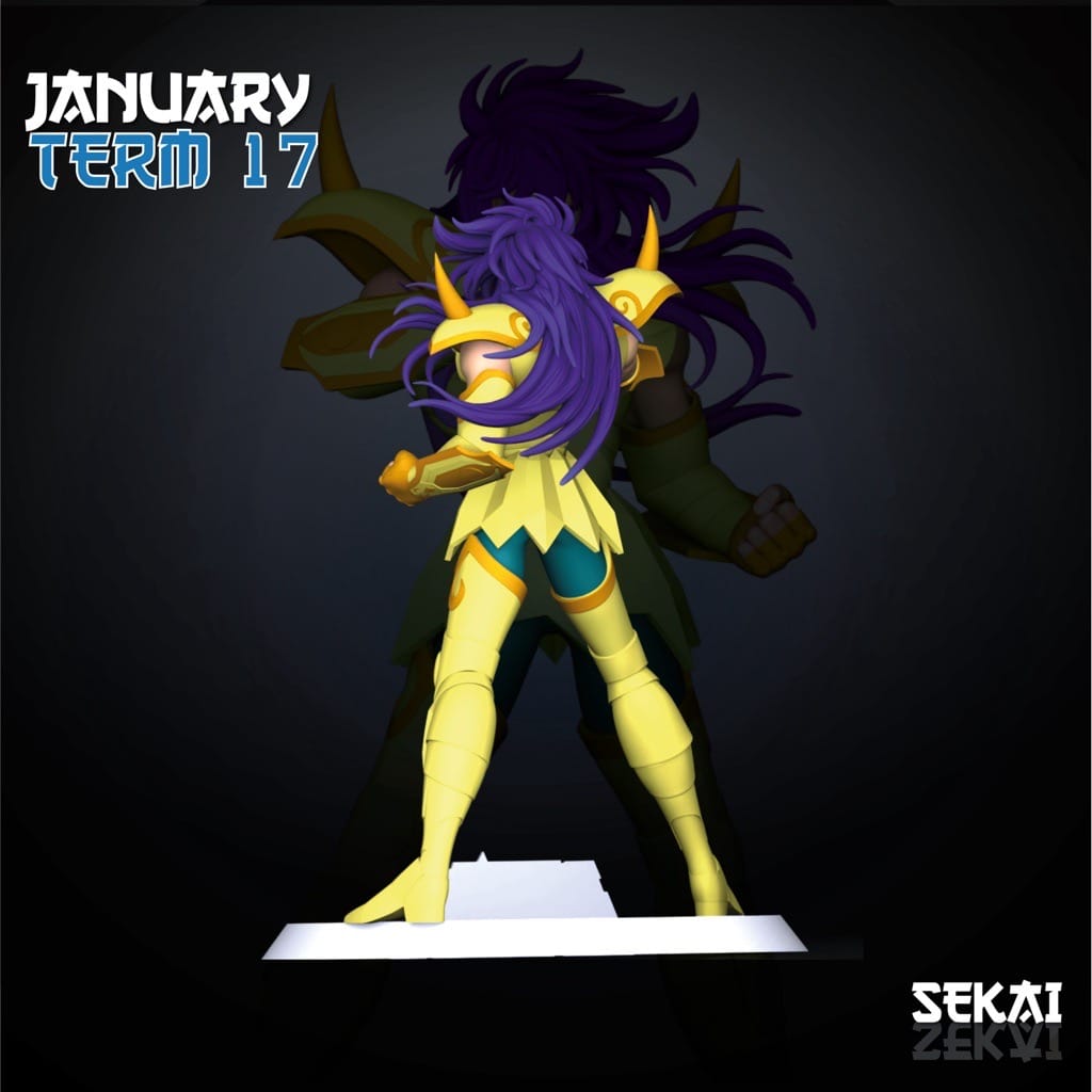 P站图纸印象馆 Sekai 圣斗士星矢 天蝎米罗 Sekai 圣斗士星矢 天蝎米罗