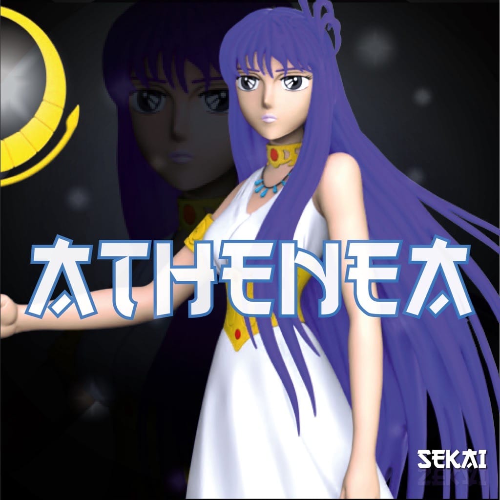 P站图纸印象馆 Sekai 圣斗士星矢 雅典娜 Sekai 圣斗士星矢 雅典娜