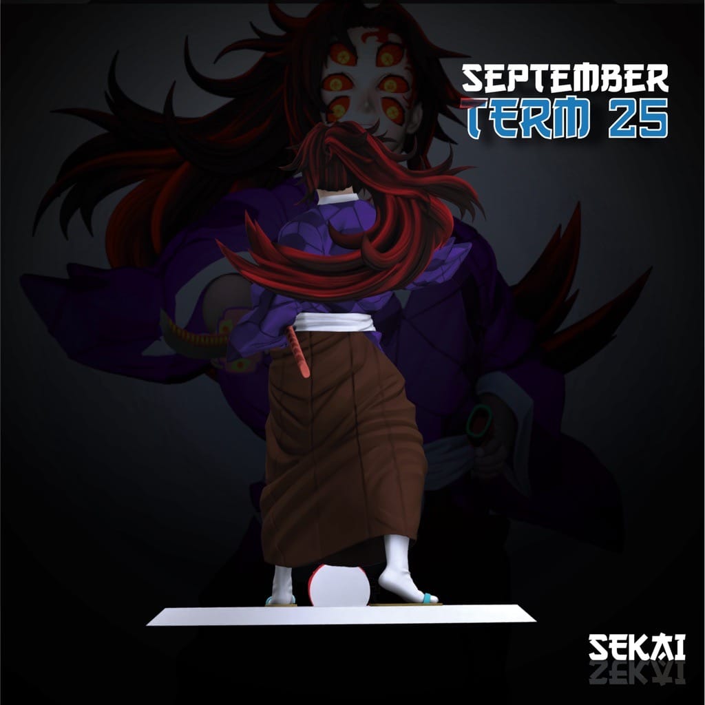 P站图纸印象馆 Sekai 鬼灭之刃 黑死牟 Sekai 鬼灭之刃 黑死牟