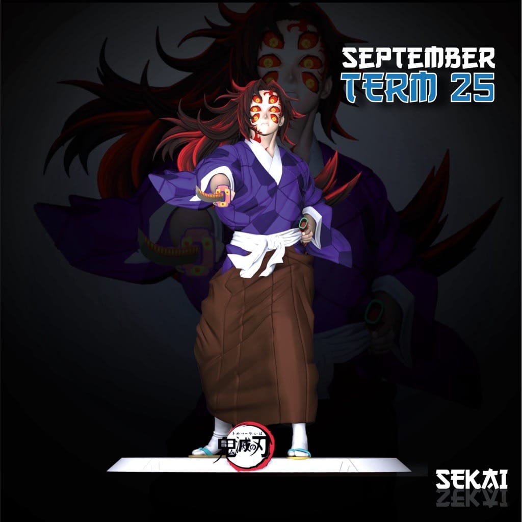 P站图纸印象馆 Sekai 鬼灭之刃 黑死牟 Sekai 鬼灭之刃 黑死牟