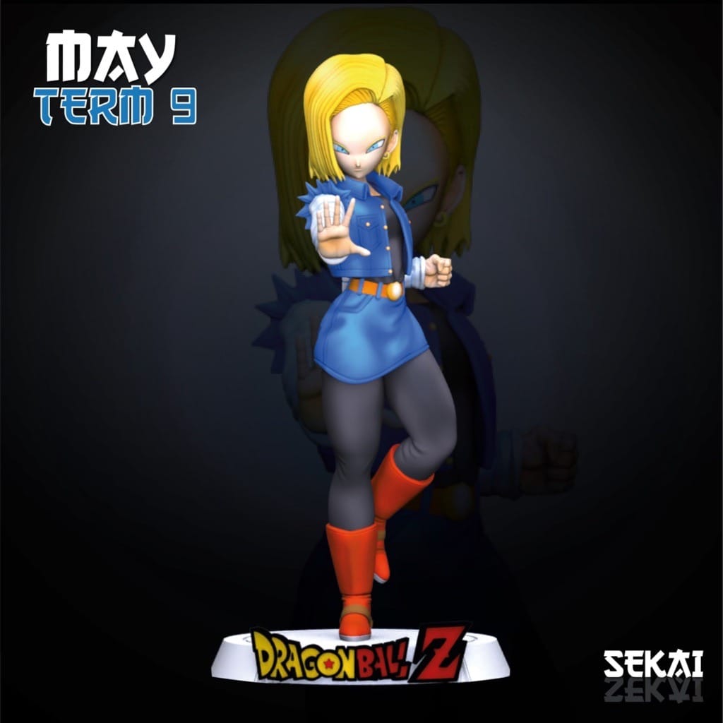 P站图纸印象馆 Sekai 龙珠 人造人17号和贝吉塔 Sekai 龙珠 人造人17号和贝吉塔