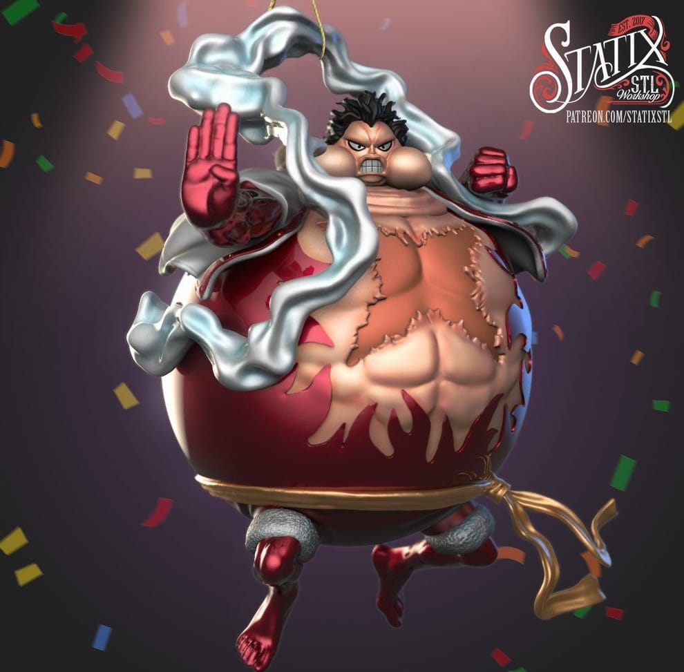 P站图纸印象馆 STATIX 海贼王 胖路飞 STATIX 海贼王 胖路飞