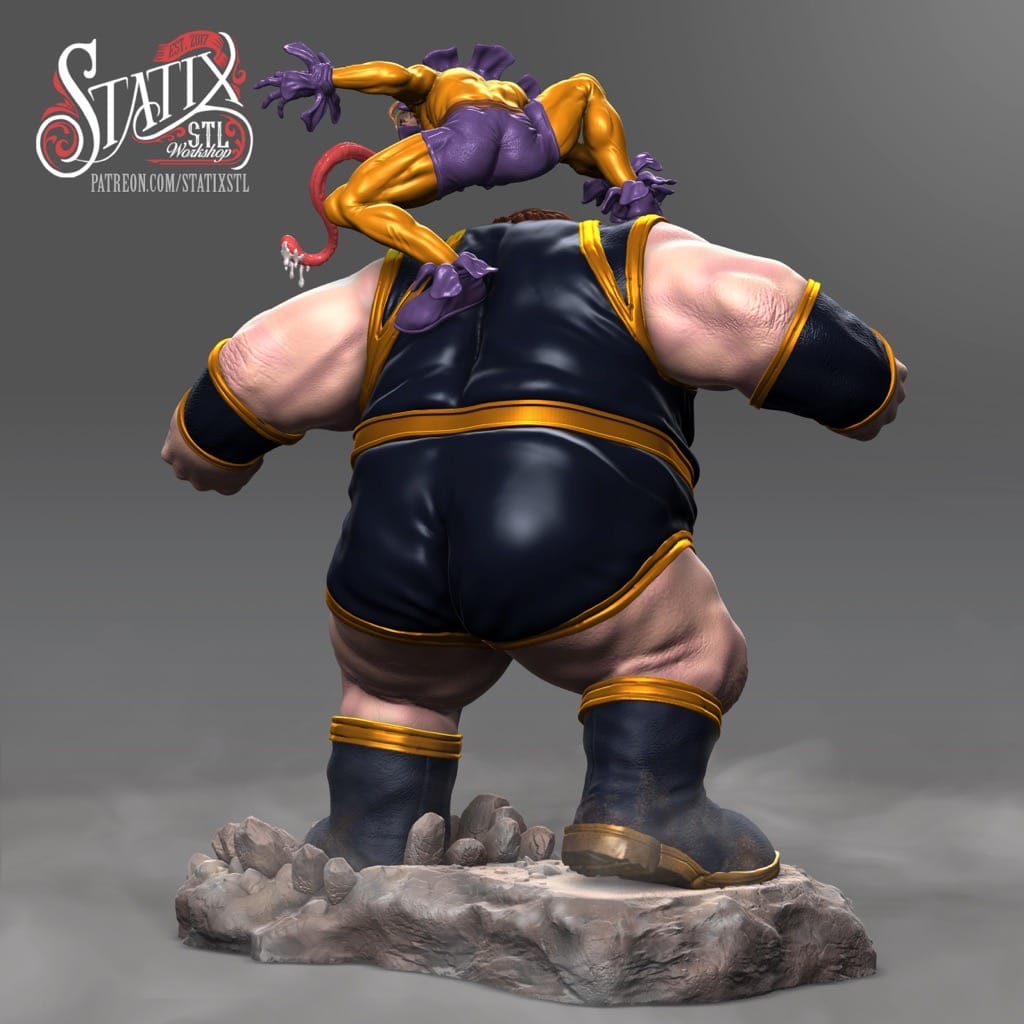 P站图纸印象馆 STATIX 漫威 胖球和蟾蜍 STATIX 漫威 胖球和蟾蜍