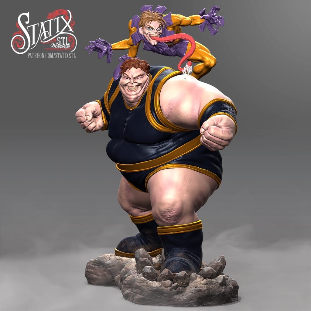 P站图纸印象馆 STATIX 漫威 胖球和蟾蜍 STATIX 漫威 胖球和蟾蜍