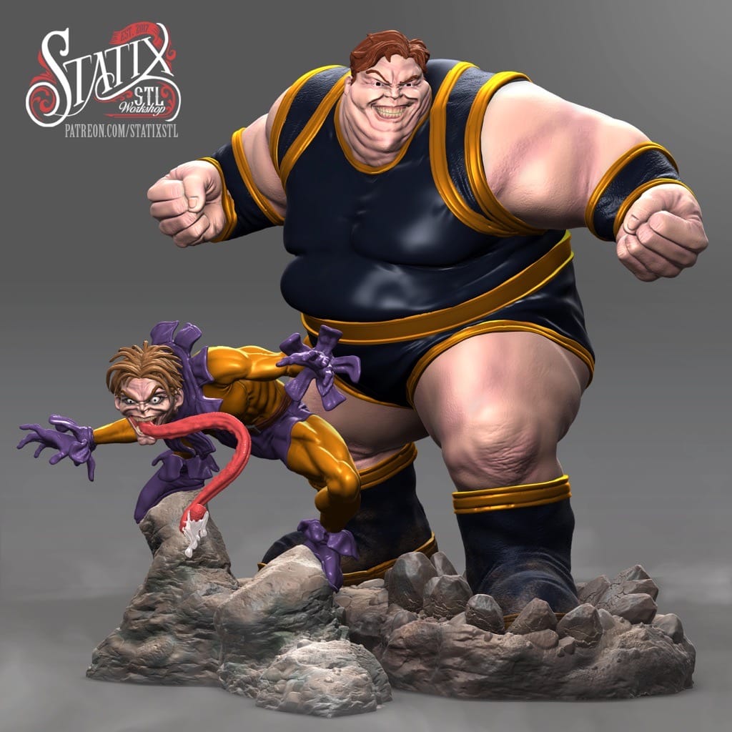 P站图纸印象馆 STATIX 漫威 胖球和蟾蜍 STATIX 漫威 胖球和蟾蜍