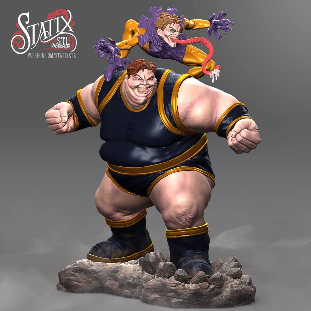 P站图纸印象馆 STATIX 漫威 胖球和蟾蜍 STATIX 漫威 胖球和蟾蜍